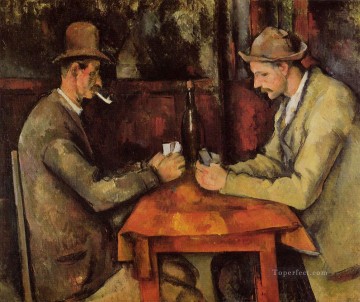 Paul Cezanne Painting - The Card Players Paul Cezanne